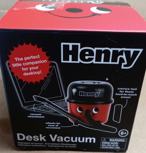 Mini desk vacuum cleaner - vacuum, red